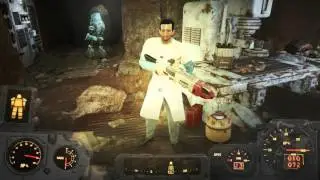 Fallout 4 - Rocky Cave: Brian Virgil in Human Form Chat, Glow Sighted Calibrated Combat Shotgun
