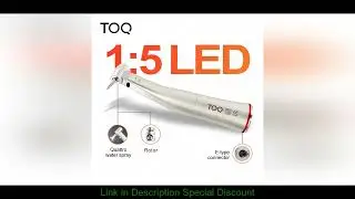 Ti Max Z95L contra angle Dental 1:5 Increasing Speed Handpiece Against Contra Angle LED Optic Fiber
