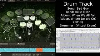 Bad Guy (Billie Eilish) • Drum Track