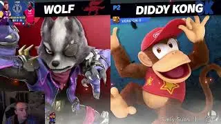 Tweek (Diddy Kong) vs. Jakal (Wolf) | 24 May '24