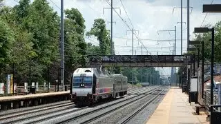 Railfan Special: Action Packed NEC With Pouring Rain