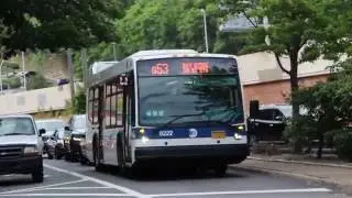 2015 Novabus LFS #8222 on the S53 at Clove Road and Richmond Road
