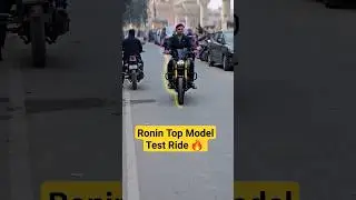 Ronin 2024 Top model | Loud Exhaust 🔥 |#tvs ronin special edition 225cc👌