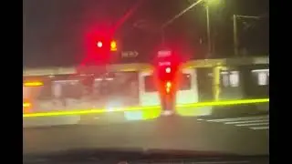 Metro Train on West Olympic Boulevard Near Glendale 2/3 #glendale #lyft