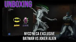 Unboxing Batman Vs Joker Alien 2 Pack New York Comic Con Exclusive NYCC 2019