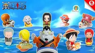 2014 McDonald's One Piece Ships Japan and China Limited Edition Happy Meal Set 1-10 Complete