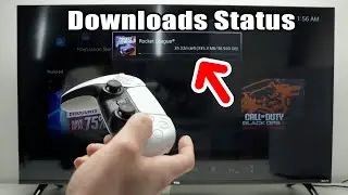 PS5 : How to Check Downloads Status