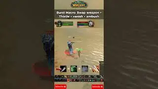 Day 35: The Rogue's Thistle Tea Ambush Macro is a Game Changer for PvP #worldofwarcraft #wowclassic