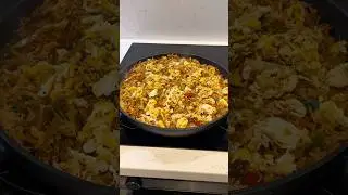 Chicken vegetable fried rice, a very palatable dish😋❤️