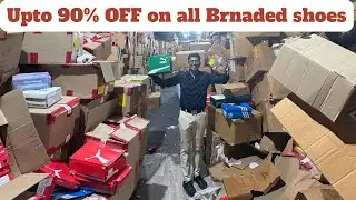 Branded Shoes Factory Sale 😱 | Bhilwara Biggest Liquidation Stock | Up to 98% OFF