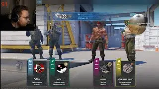 Ohnepixel reacts on his new Wingman rank 💀