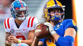 Matt Corral vs Kenny Pickett Highlightsᴴᴰ | Who Would You Draft?