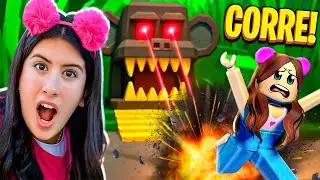 Maria Clara Perdida na Floresta! 😱 Será que Ela Consegue Escapar? - Roblox Escape The Jungle Obby