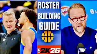 NBA2K26- How to Create a Roster(Quick edits) Roster Building Guide(RBG)