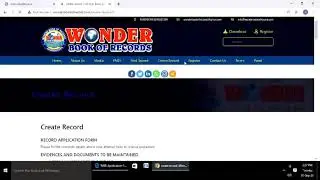 HOW TO APPLY WONDER BOOK OF RECORDS