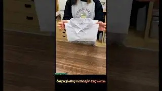 How to Fold Long Sleeve Shirts in Seconds (Easy Method)