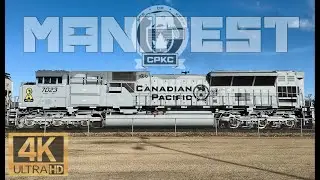 Canadian Pacific Kansas City Railway Manifest Freight With an Incredible Surprise