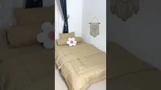 rekomendasi bedcover aesthetic ala pinterest by rosanna online di Tiktokshop #sprei #bedcover