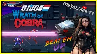 G.I. Joe: Wrath of Cobra | PC DEMO GAMEPLAY | BEAT EM UP | @MetalSoulTV