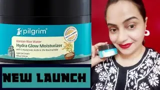 *New* Pilgrim Korean Rice Water Hydra Glow Moisturizer With 5 Hyaluronic Acids & 3 % Niacinamide