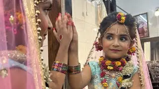Radha Rani makeup look🙏#makeup #makeuptutorial #voiceover #explore #ytshorts 