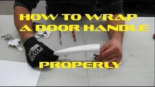 How to wrap a door handle - PROPERLY!