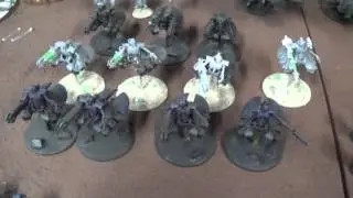 40k Winter Battle Report - Necrons Vs Grey Knights 2000 points