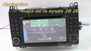 Mercedes W245 Reproductor DVD ,Mercedes Benz B Class W245 sistema de navegaci&oacute;n GPS bluetooth