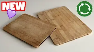 Eski Kesme Tahtalarını Sakın Atma! Bak Ne Yaptım! ✅ ASMR