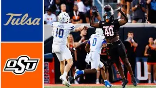 Tulsa vs Oklahoma State Highlights | 2025 College Football