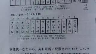 昭和47年の急行「つくし2号」
