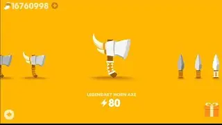 BIG HUNTER LEGENDARY HORN AXE NEW WEAPON