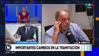 Cambios para tramitar la ciudadanía italiana  TELEFE ROSARIO