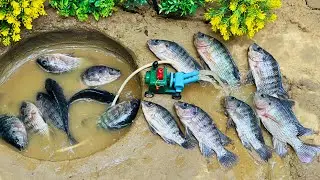 POWERFUL Homemade Mini Diesel Engine Water Pump for Fish Ponds🐟