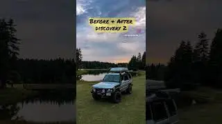 Discovery 2 Camper before&after