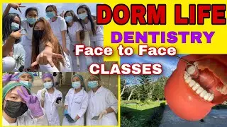 DORMITORY LIFE in the PHILIPPINES-COLLEGE STUDENT-DENTISTRY Student VLOGS- FACE TO FACE CLASSES