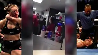 Guy Goes Hammm! Jumps Over Counter Threatens to Knock His teeth Out!