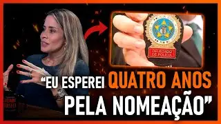 DELEGADA FALA SOBRE ESTUDOS E PREPARAÇÃO: 