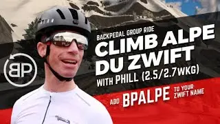 Community Chat Lap - Vertical Edition ! Plus Race Back Down Alp Du Zwift! Thanks For Joining !!