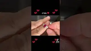 Vintage rubellite tourmaline & diamond platinum ring.#47ddc #forsale #tourmaline #rubellite #diamond