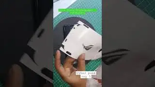 ROG Phone 5 broken back modification to cyberpunk edition Rog only on cell store #shorts