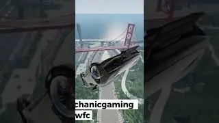 long jump part6 #crash #crashdrive #automobile #cars #fail #smash #capcut #flip #spinning #engine
