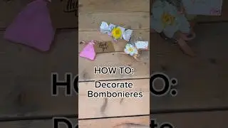 🎁Learn how to decorate Bomboniere for your next event! #diy #tutorial #bomboniere #eventinspo