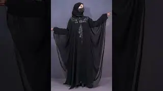 New Design of Abaya - Latest Burkha Fashion Dubai Abayas 2022 Style Burka Burqa Black Simple #shorts