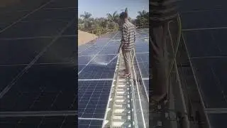 Solar Plate Cleaning Work In Pune Maharashtra!