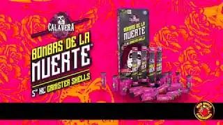 Calavera Bombas De La Muerte 5 Inch XL Canister Shells | R-6476