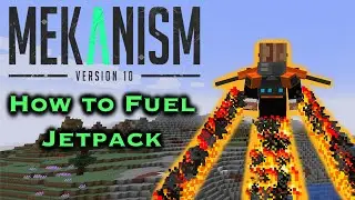 Mekanism Jetpack - How to Fuel | Minecraft Mekanism Mod Tutorial