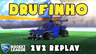 drufinho Ranked 2v2 POV #54 - drufinho & NightbearG VS ElOmarMaton & Jokerz - Rocket League Replays