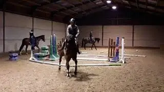MCD et Baya Du Lys entra&icirc;nement  1ere partie avec Rodrigo Diaz Cruz
