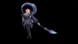 Winterblessed Hwei (Sapphire) Chroma - League of Legends 2023